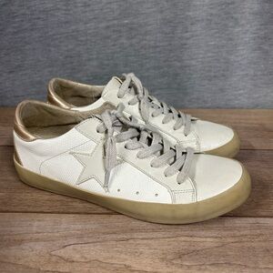 Shu Shop Paula Bone Lizard Women’s 8.5 US Neutral Tan, Cream